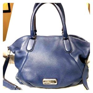 MARC by MARC JACOBS Blue Leather Classic Bag